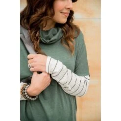 Hint Of Stripes Cowl Neck 21 Hint Of Stripes Cowl Neck -Women's Clothing Store BB 2435 e4c3bbd8 1d58 4d49 8678 cb3c9ec8561b