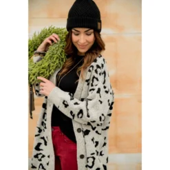 Button Leopard Tunic Cardigan -Women's Clothing Store BB 2436 8a83df46 e0da 4f73 bccf 011e0a4975e9