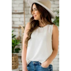 Stitched Vertical Line Tank -Women's Clothing Store BB 2468 0e0809e7 a88a 4a89 911c f3f467dbffea