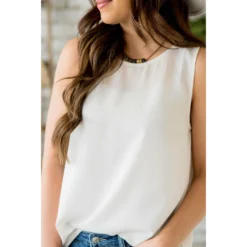 Stitched Vertical Line Tank -Women's Clothing Store BB 2470 39da583b d16e 403a 8cb2 1d39b6fd35ea