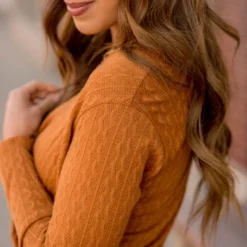 Vertical Textured Knot Front Tee -Women's Clothing Store BB 2473 62129e7a e70b 4547 87d9 8d6e29e00ea8 233476