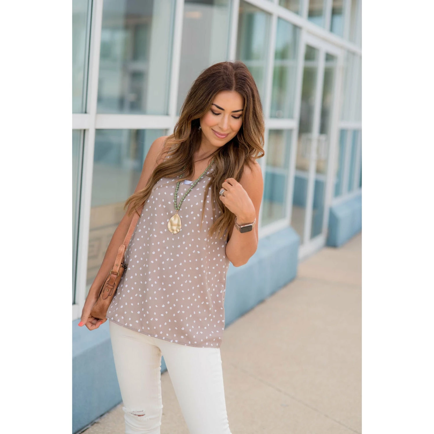 Spotted Zig Zag Tank 16 Spotted Zig Zag Tank - Image 16