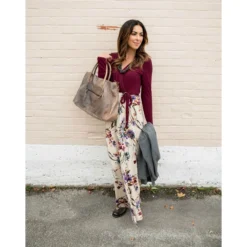 Ivory Floral Wrap Maxi Dress