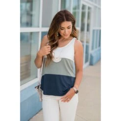 Trio Blocked Tank 14 Trio Blocked Tank -Women's Clothing Store BB 2504 c189f3e6 9d4f 489d b56a 0e56d2b4e2e3