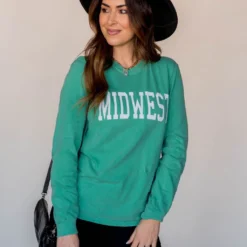 Midwest Long Sleeve Graphic Tee 27 Midwest Long Sleeve Graphic Tee -Women's Clothing Store BB 2524 16586bca 0fad 412f 91e9 ce527eb741ce 755974