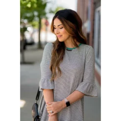 Trim Flutter Dress -Women's Clothing Store BB 2548 5d1d0281 dabc 4ca4 979d deb82ec9157f