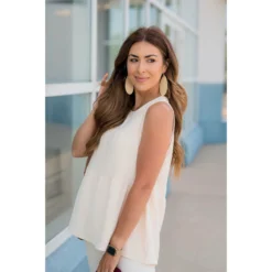 Tiered Tank Blouse -Women's Clothing Store BB 2573