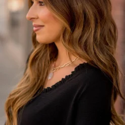 Dressy Ruffle V-Neck Blouse -Women's Clothing Store BB 2579 dcc61f00 ece9 4adc 9a30 ecb8f1ae58f1 467212