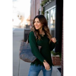 Distressed Sweater -Women's Clothing Store BB 2594 78cb2384 9d8c 45d5 9c01 4b0d082c227d