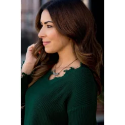 Distressed Sweater -Women's Clothing Store BB 2603 03ce8da9 4870 44a5 a167 6a11d6cfef8e