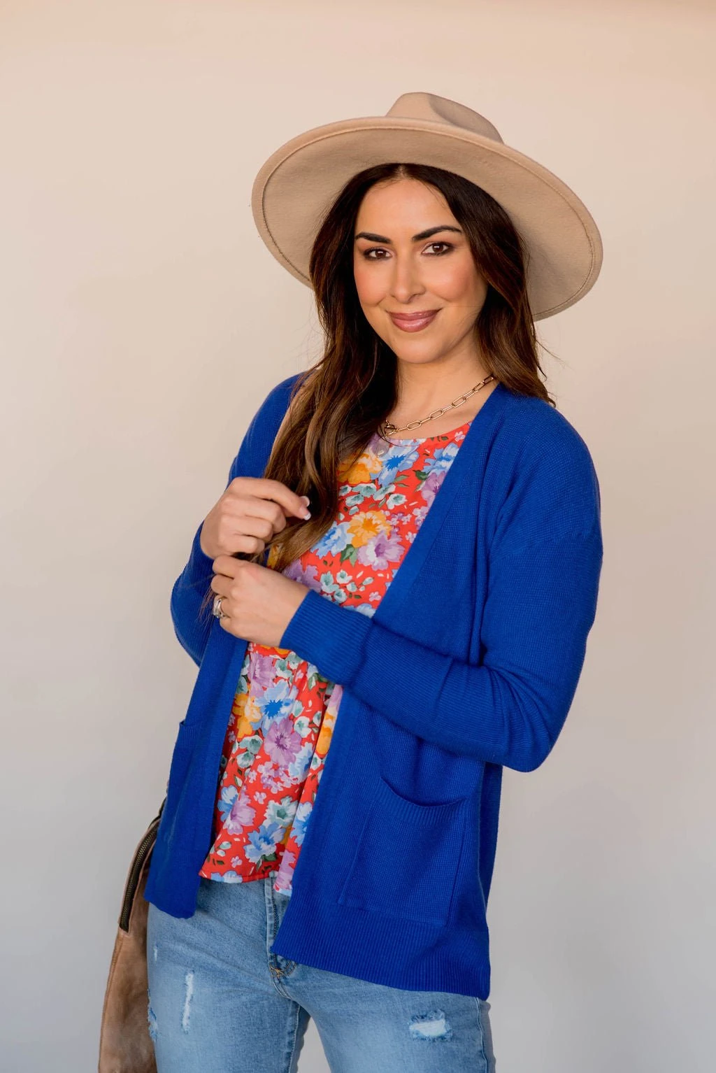 Basic Waffled Cardigan 3 Basic Waffled Cardigan - Image 3