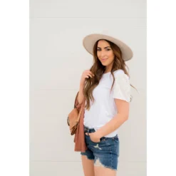 Detailed Eyelet Sleeve Tee -Women's Clothing Store BB 2623 543854d5 5053 4928 9932 2150b1a21631