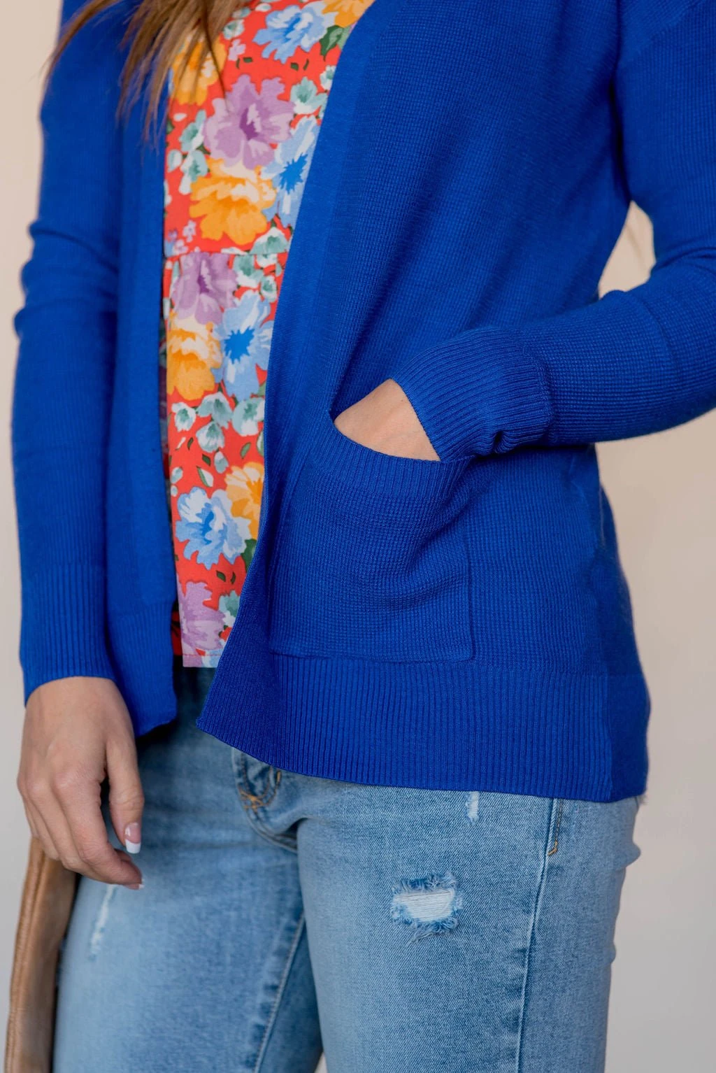 Basic Waffled Cardigan 11 Basic Waffled Cardigan - Image 11