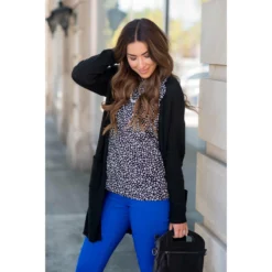 Ruffle Sleeve Mini Leopard Blouse -Women's Clothing Store BB 2670 7710334b fc59 4b35 ae86 a43c470c9796