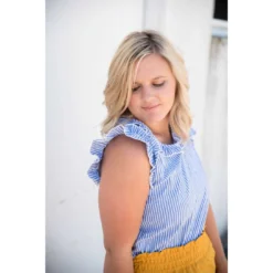 Ruffle Neckline Tank -Women's Clothing Store BB 2675 b6a5a949 9777 4e06 8953 3f7777c43834 177646