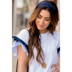 Striped Double Ruffle Accent Tee 17 Striped Double Ruffle Accent Tee -Women's Clothing Store BB 2691 c738fd56 d335 477c 8937 66a5c7c0e15b