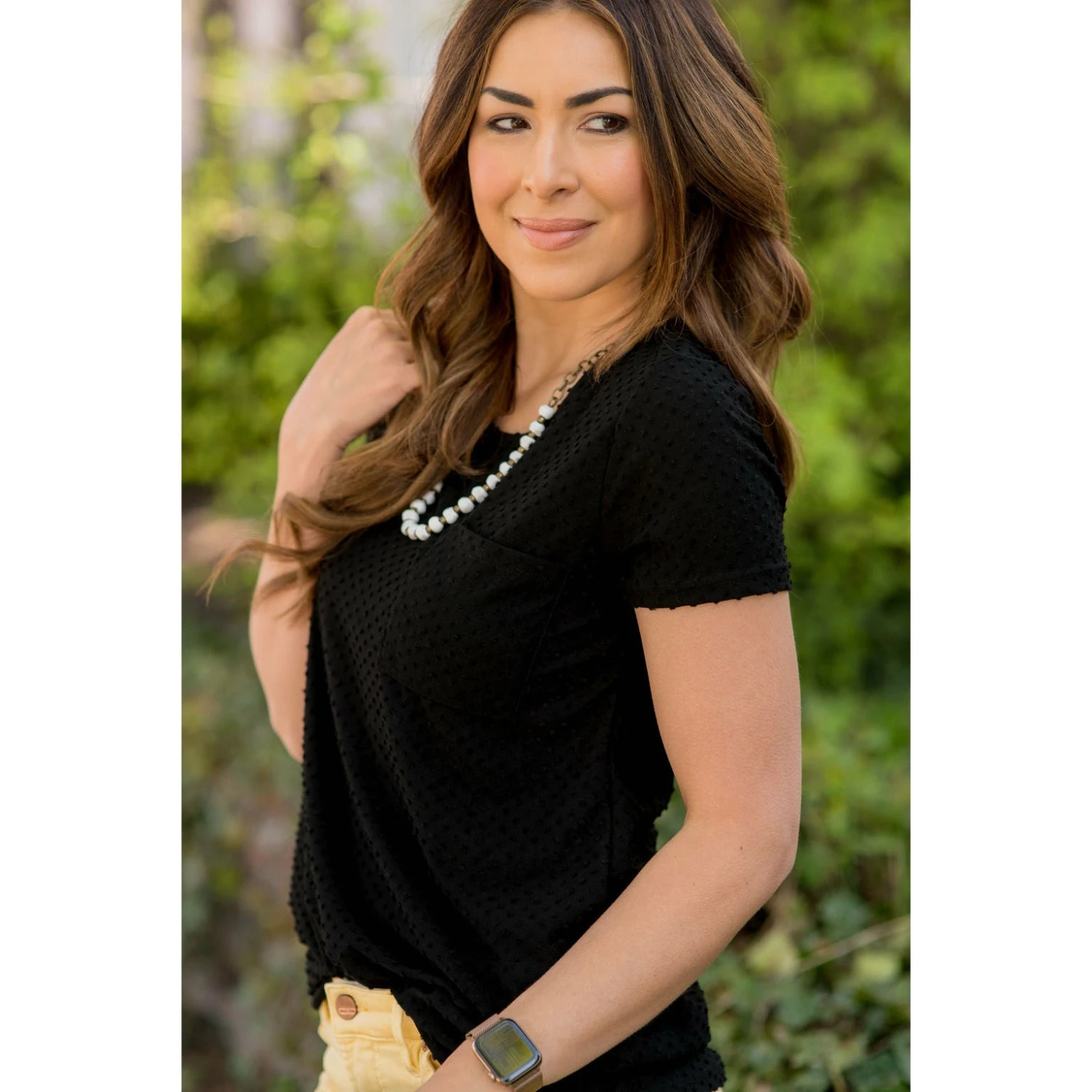 Short Sleeve Textured Pocket Tee 13 Short Sleeve Textured Pocket Tee - Image 13