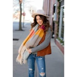 Vibrant Block Dipped Scarf 33 Vibrant Block Dipped Scarf -Women's Clothing Store BB 2760 fff9e298 b428 4ed3 a3a7 dc15c6918986