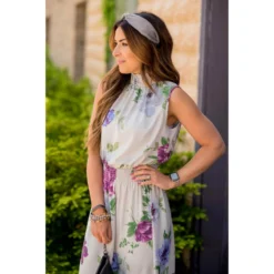 Large Floral Ruffle Trim Tank Maxi 6 Large Floral Ruffle Trim Tank Maxi -Women's Clothing Store BB 2762 38f6602b 93c6 4270 b9e9 e6b93ba2677e