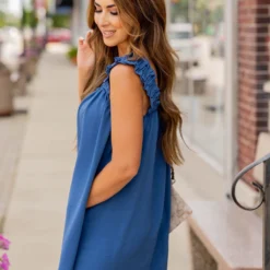 Classy Ruched Strap Tank Dress -Women's Clothing Store BB 2778 53924e81 69e2 4941 850c 8c7eca4327b6 968125