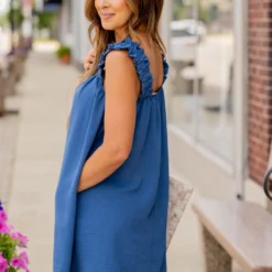 Classy Ruched Strap Tank Dress -Women's Clothing Store BB 2784 134e8583 aa90 42c2 a074 4237e38d3770 387637