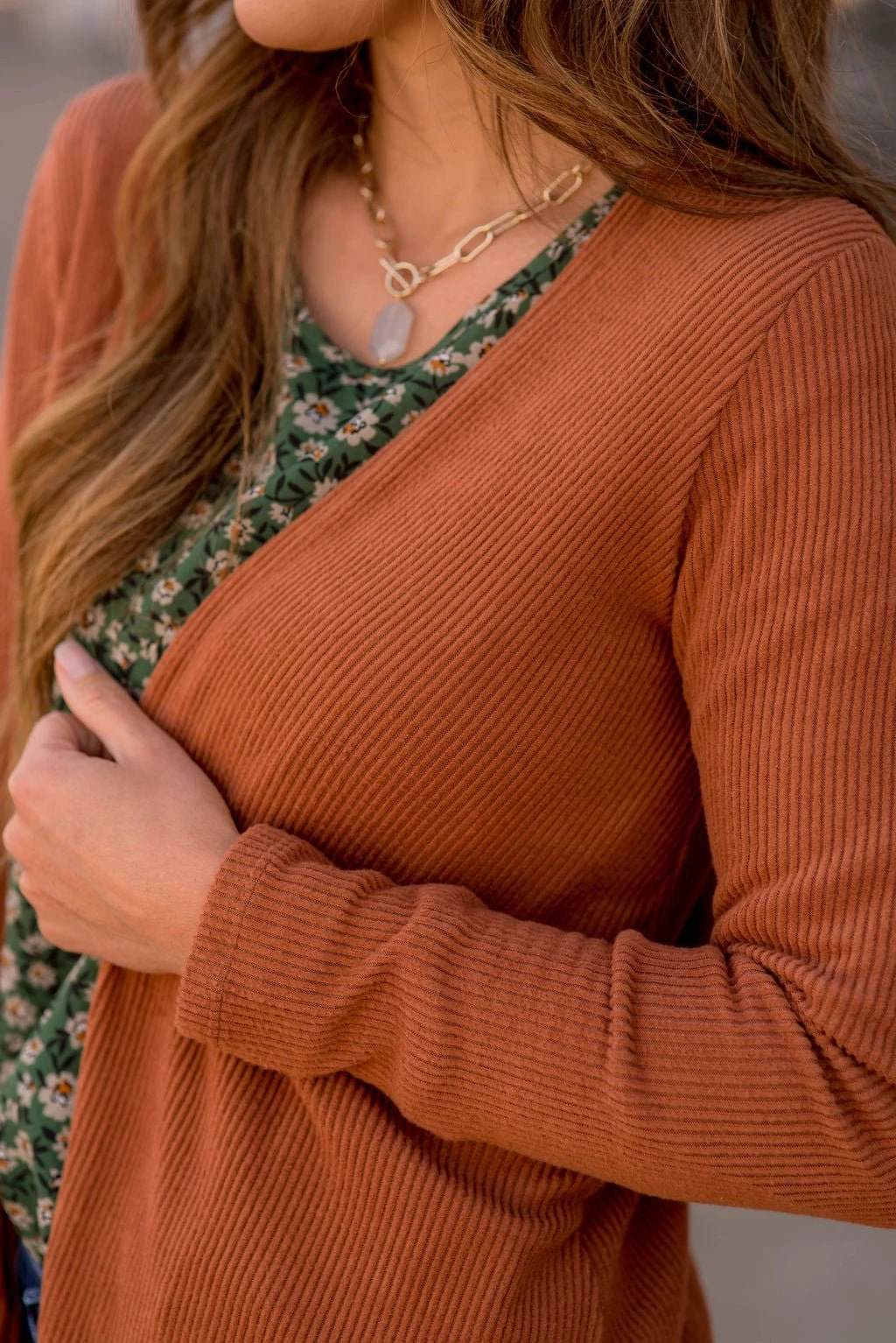 Basic Ribbed Waterfall Cardigan 11 Basic Ribbed Waterfall Cardigan - Image 11