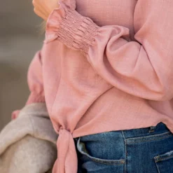 Elegant Tied Cinched Sleeve Blouse -Women's Clothing Store BB 2806 d71b67d7 aedb 44a5 b007 b322ac59fb3e 228278