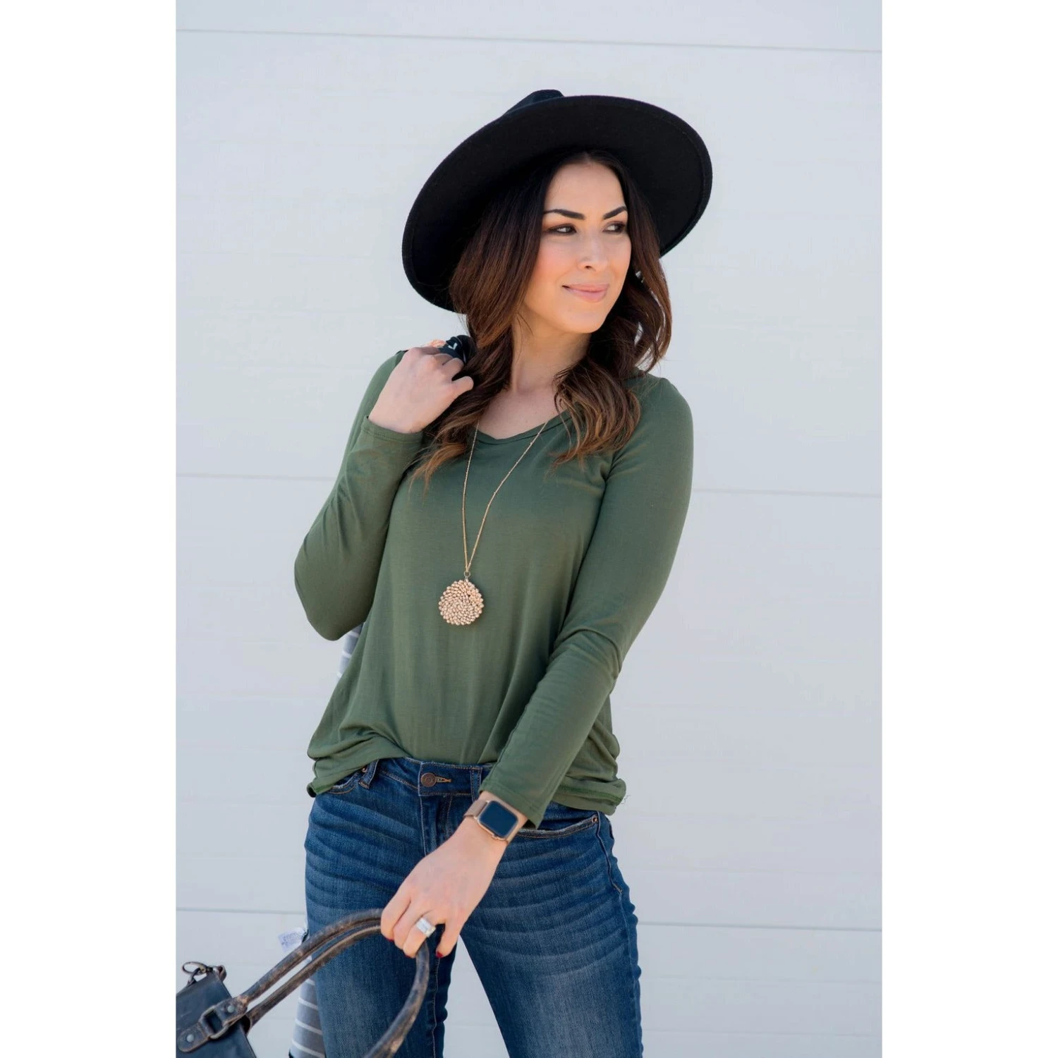 Betsey's Long Sleeve Basic Tee 16 Betsey's Long Sleeve Basic Tee - Image 16