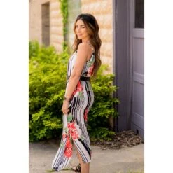 Floral Striped Tank Maxi -Women's Clothing Store BB 2861 25571fe0 8334 4a3f b4fa bba40b80a619