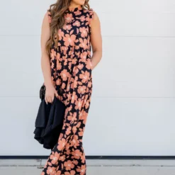 Retro Floral Ruffle Trim Maxi Dress 15 Retro Floral Ruffle Trim Maxi Dress -Women's Clothing Store BB 2872 489724f6 110d 4c12 b2fb a53ddeb1cc1c