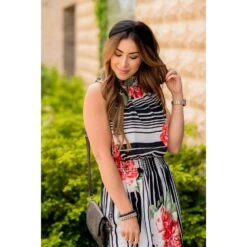 Floral Striped Ruffle Trim Tank Maxi 7 Floral Striped Ruffle Trim Tank Maxi -Women's Clothing Store BB 2876 c619a27d 049f 4576 9cf0 ee521fb35411