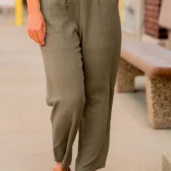 Relaxed Fit Tie Pants -Women's Clothing Store BB 2888 c9ca3994 9981 4f97 be5d 563bebfbce1a 889264