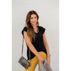 Swiss Dot V-Neck Blouse -Women's Clothing Store BB 2890 5053a740 736b 4731 8ace 5065fb7b3483