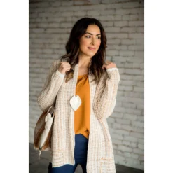 Mixed Knit Cardigan -Women's Clothing Store BB 2930 9f16c15a 680b 4485 a582 12b8882e099e 153407