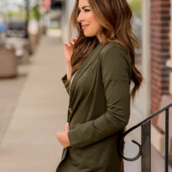 Everyday Cotton Blazer -Women's Clothing Store BB 2948 dd45f51d 40db 4a3f b0e6 63537dea16b6