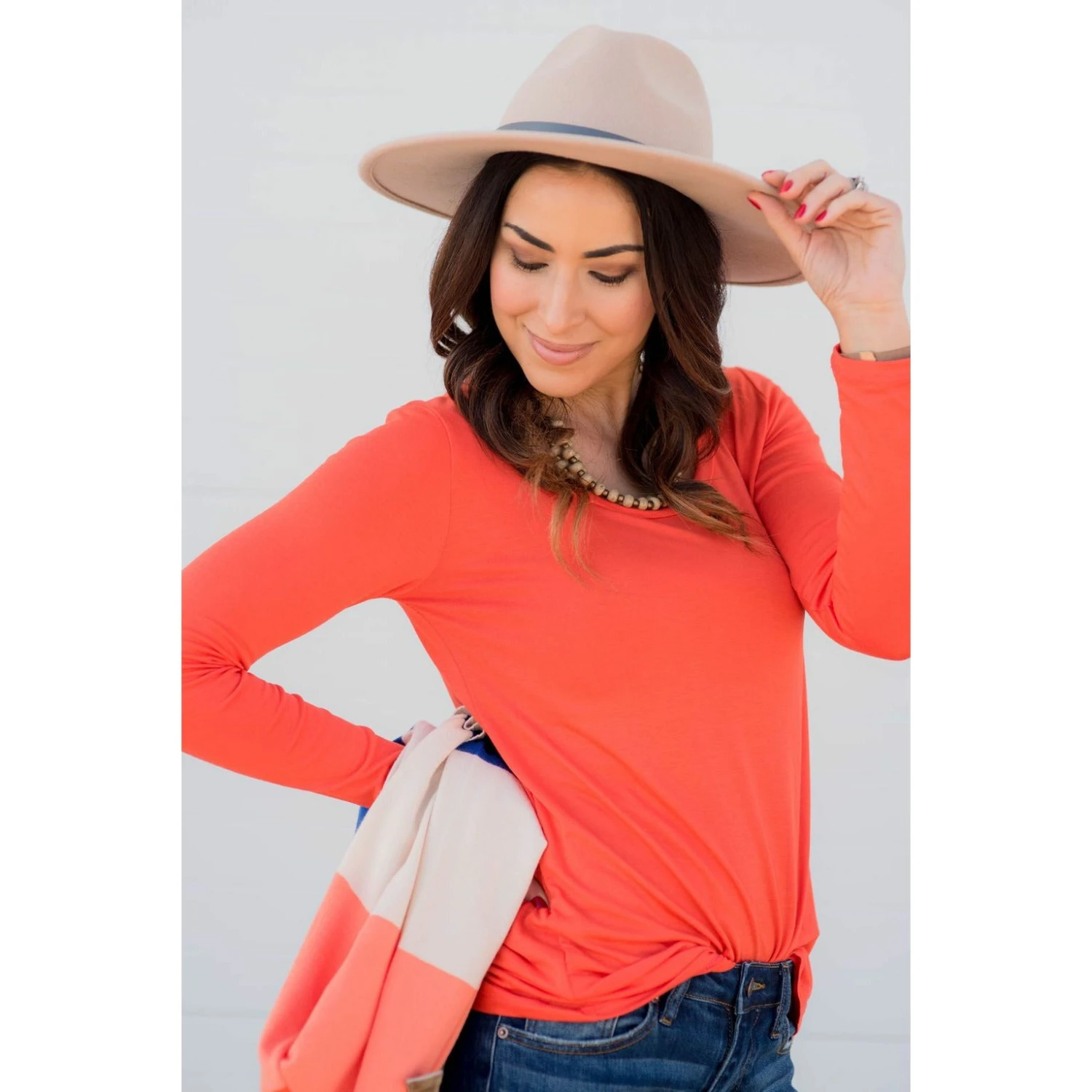 Betsey's Long Sleeve Basic Tee 17 Betsey's Long Sleeve Basic Tee - Image 17