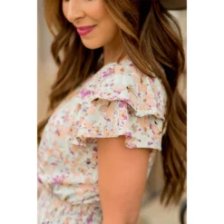 Watercolor Floral Flutter Sleeve Dress 17 Watercolor Floral Flutter Sleeve Dress -Women's Clothing Store BB 3006 4bf90a18 a0dd 4ea5 a3b8 c9921396da64