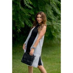 Geo Vest -Women's Clothing Store BB 3033