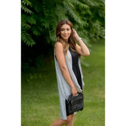 Geo Vest -Women's Clothing Store BB 3038