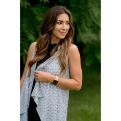 Geo Vest -Women's Clothing Store BB 3040 5cce9611 b5ed 4b1b 9137 9ca5f26a05b8