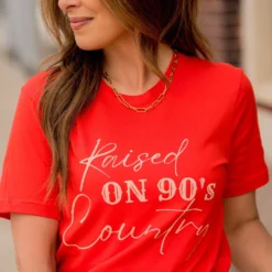 Raised On 90's Country Graphic Tee