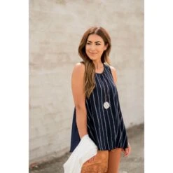 Vertical Striped Solid Back Tank -Women's Clothing Store BB 3079 0d372f13 1097 459a b5ff 5dcef552497a