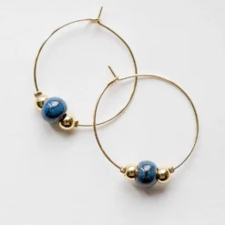 Bel Koz Square Bead Hoop Earring 29 Bel Koz Square Bead Hoop Earring -Women's Clothing Store BB 3105 cc5c0ffd 5d96 49fc a6ca 094c3a1e48f1