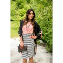 Cotton Back Short Sleeve Tee 17 Cotton Back Short Sleeve Tee -Women's Clothing Store BB 3121