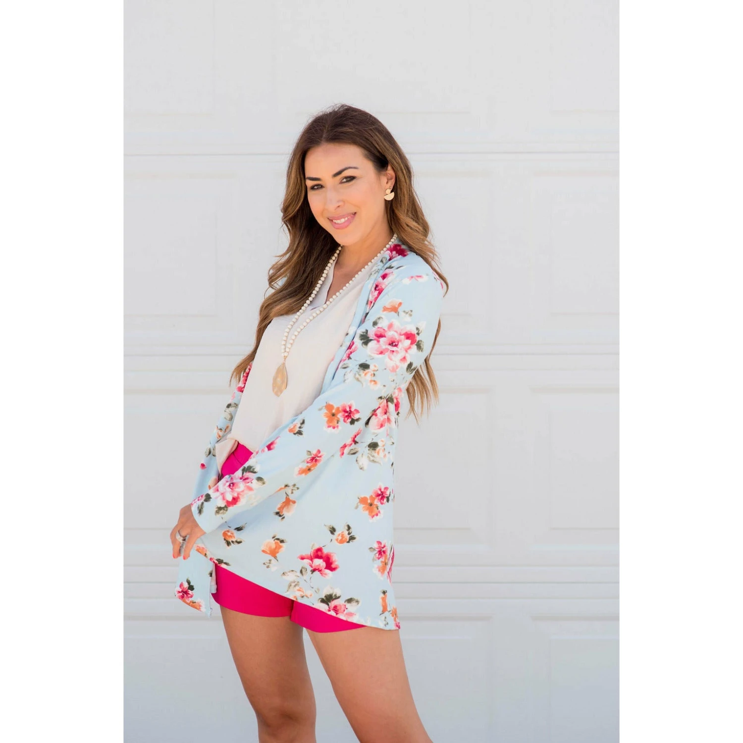 Short Mint Floral Cardigan 7 Short Mint Floral Cardigan - Image 7