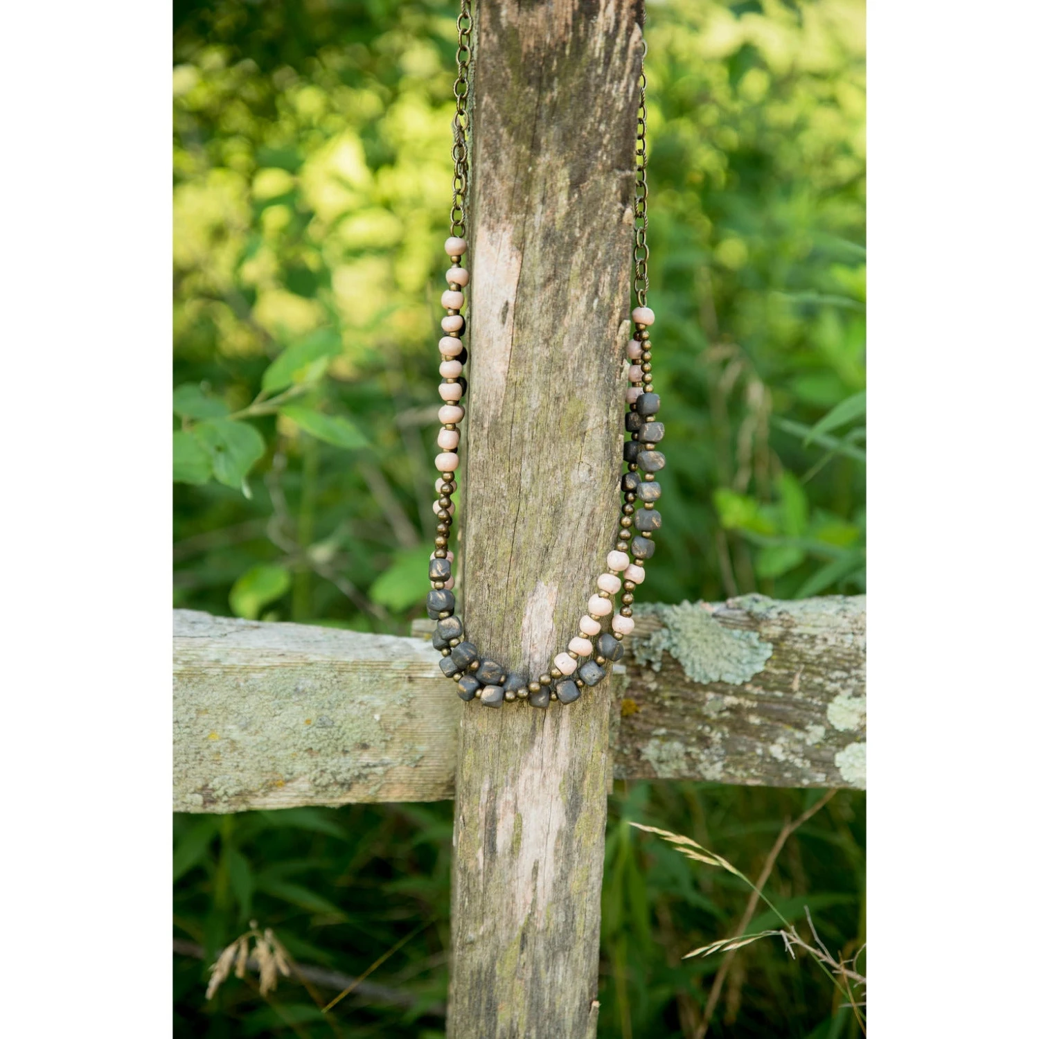 Bel Koz Double Clay Necklace 3 Bel Koz Double Clay Necklace - Image 3