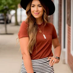 Betsey's Basic Pocket Tee -Women's Clothing Store BB 3144 e7bd815b 95f0 4bc0 8898 fa6825514c87 395221