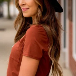 Betsey's Basic Pocket Tee -Women's Clothing Store BB 3148 a25f15a1 871d 4e39 8b60 294e74daa9ef 301385