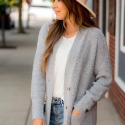 Boyfriend Button Cardigan -Women's Clothing Store BB 3205 b02867f9 2858 46d8 b760 8e5178e85698 174855