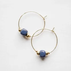 Bel Koz Square Bead Hoop Earring 37 Bel Koz Square Bead Hoop Earring -Women's Clothing Store BB 3270 fcd3a18d 7c03 4f0c 9615 c24738e97e77